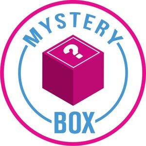 Mystery box featuring five women’s tops tanks t-shirts long sleeve tees sweaters